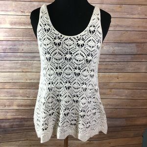 Lace tank top